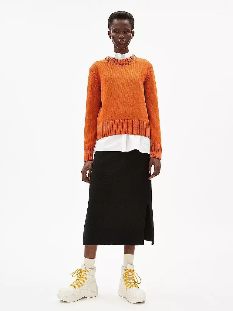 ARMEDANGELS | Pullover AMALIAA | orange