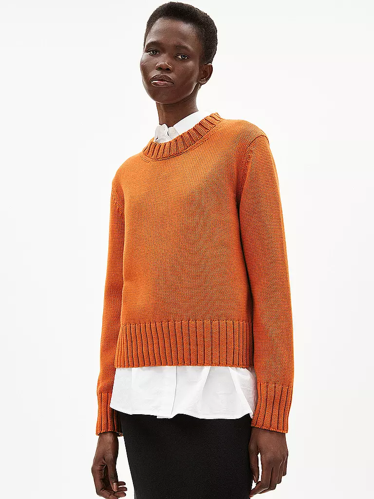 ARMEDANGELS | Pullover AMALIAA | orange