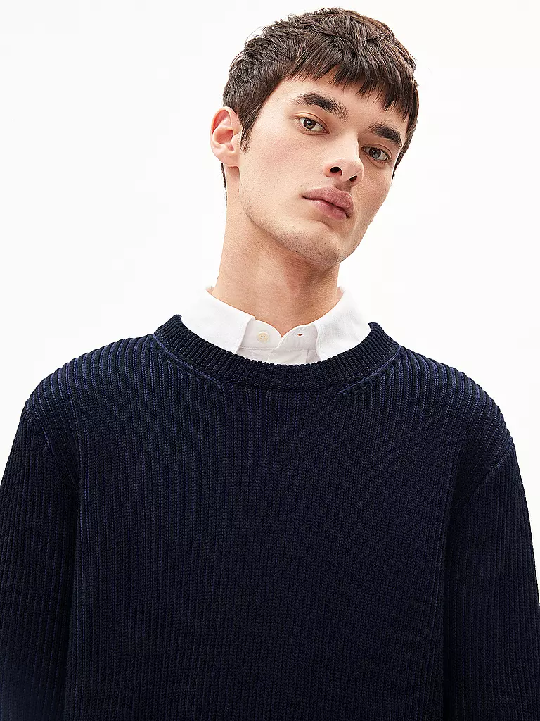 ARMEDANGELS | Pullover ANDRAAS  | dunkelblau