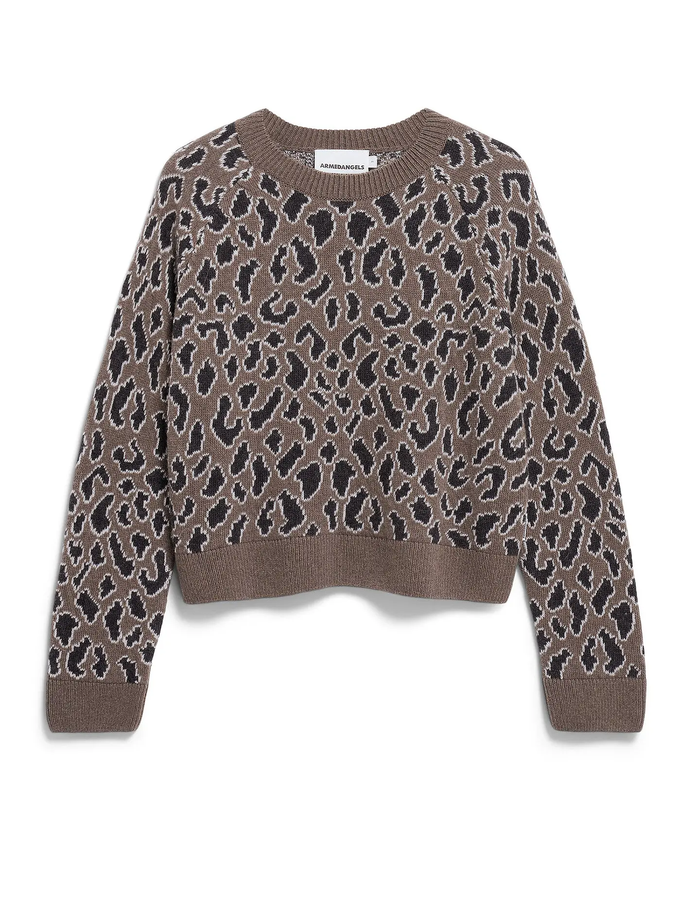 ARMEDANGELS | Pullover DILIRIAA LEOPAA  | camel