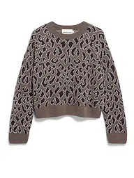 ARMEDANGELS | Pullover DILIRIAA LEOPAA | camel