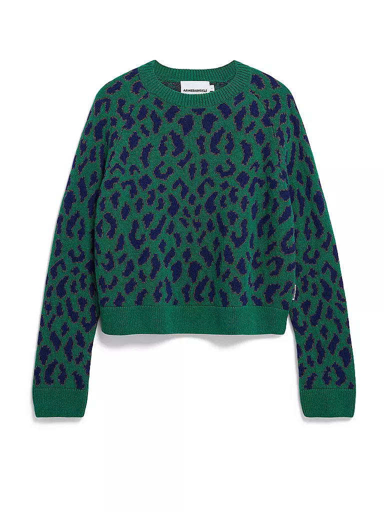 ARMEDANGELS | Pullover DILIRIAA LEOPAA | grün