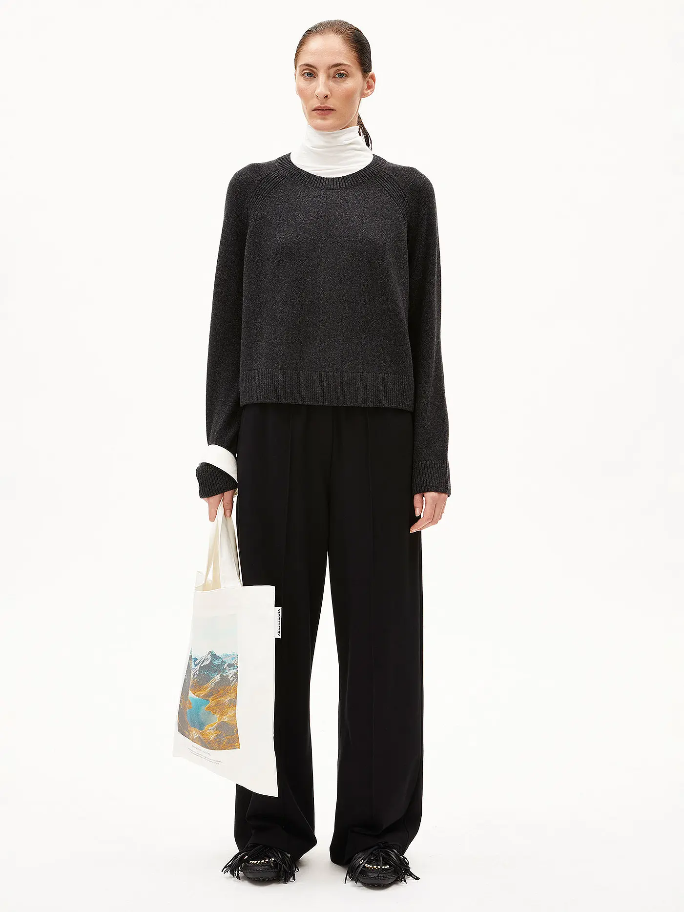 ARMEDANGELS | Pullover DILIRIAA REGLANA | grau