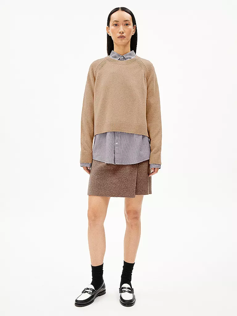 ARMEDANGELS | Pullover DILIRIAA REGLANA | camel
