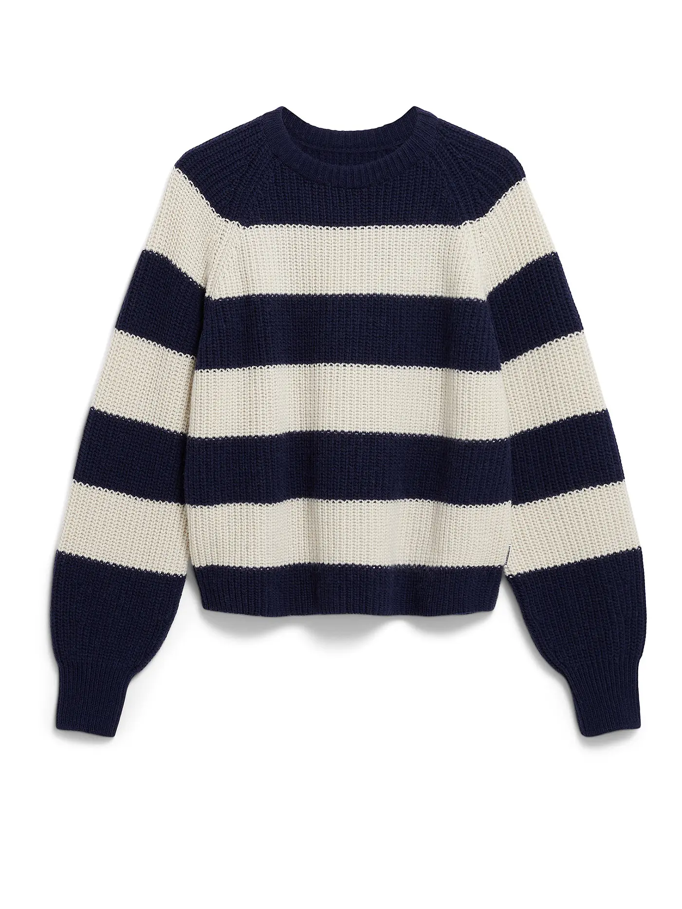 ARMEDANGELS | Pullover KAAGI STRIPES | dunkelblau