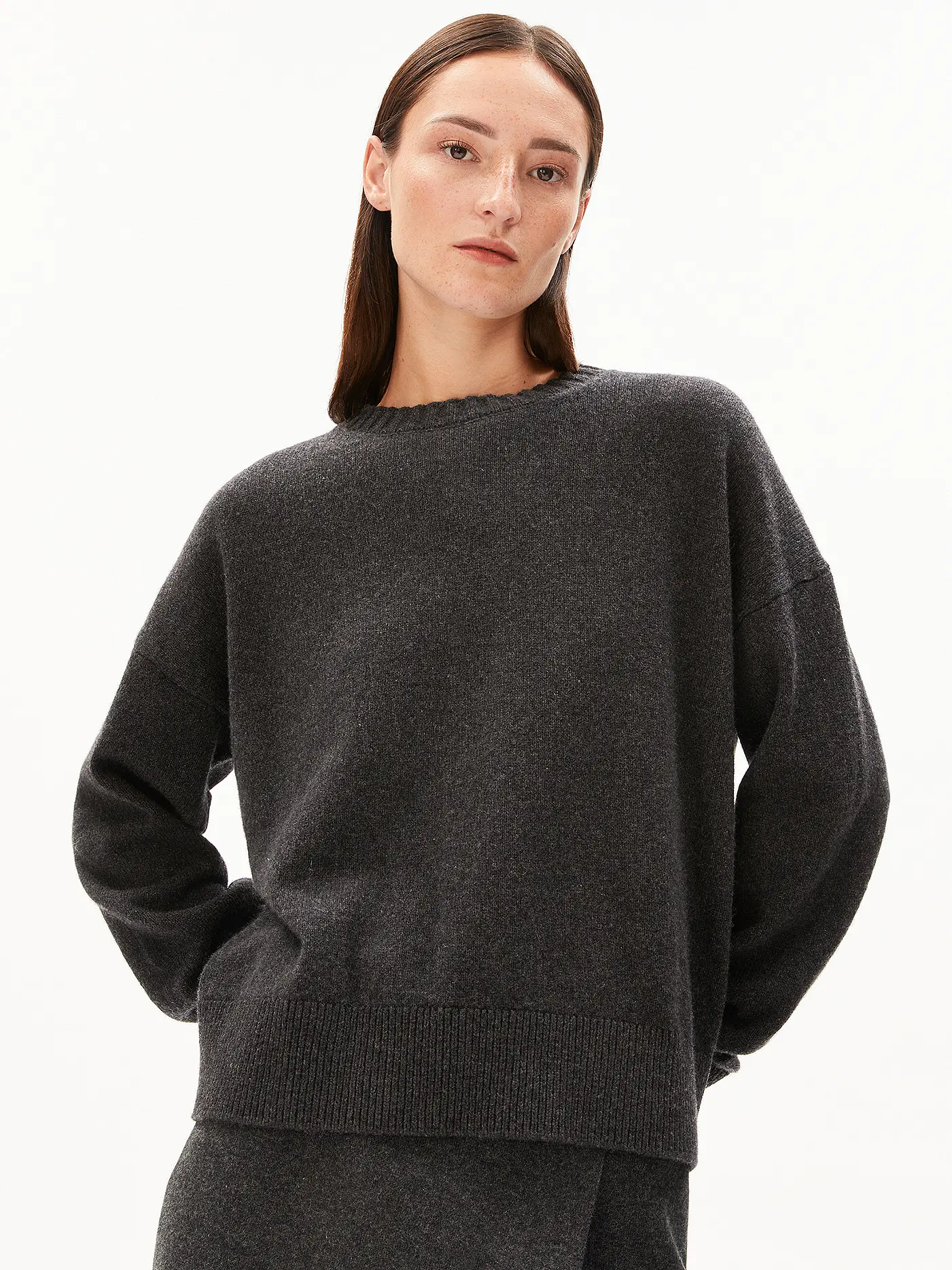 ARMEDANGELS | Pullover KAARALI  | grau