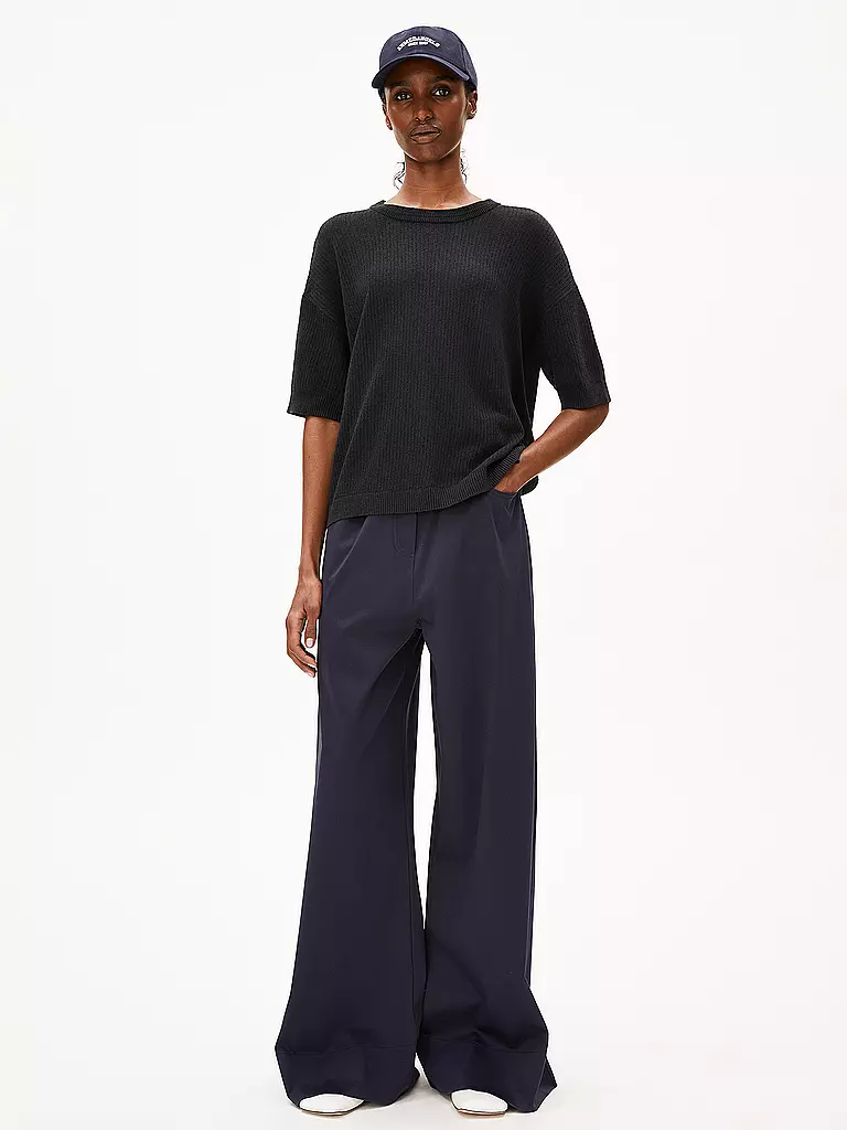 ARMEDANGELS | Pullover LIZAA LINO  | schwarz
