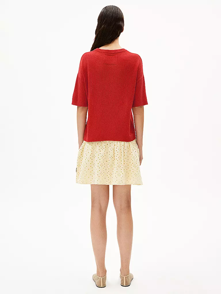ARMEDANGELS | Pullover LIZAA LINO  | rot
