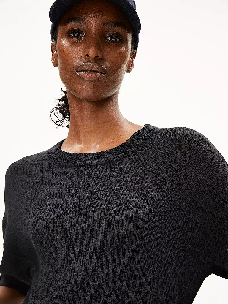 ARMEDANGELS | Pullover LIZAA LINO  | schwarz