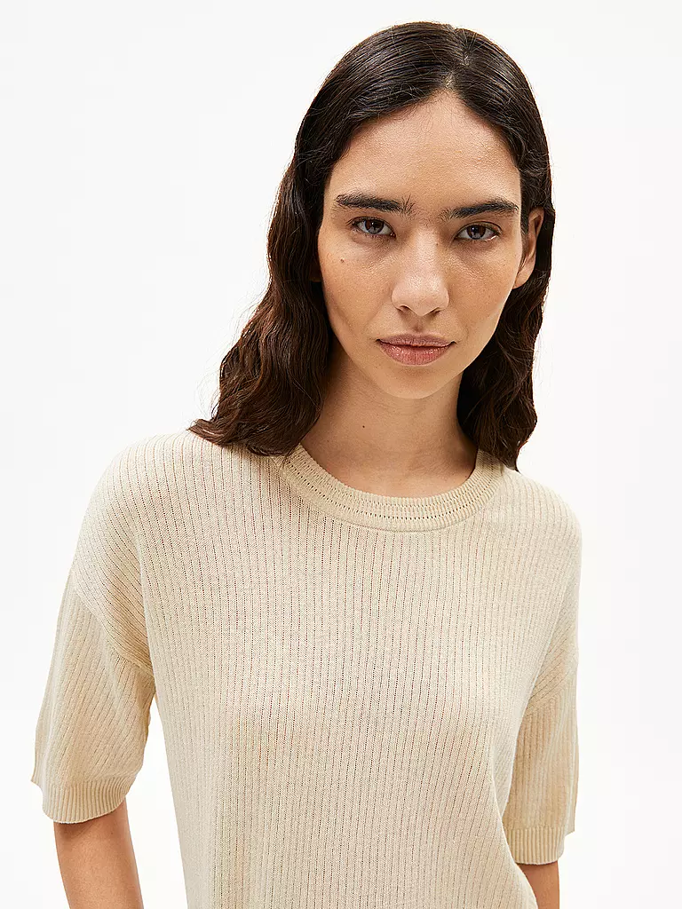 ARMEDANGELS | Pullover LIZAA LINO  | creme