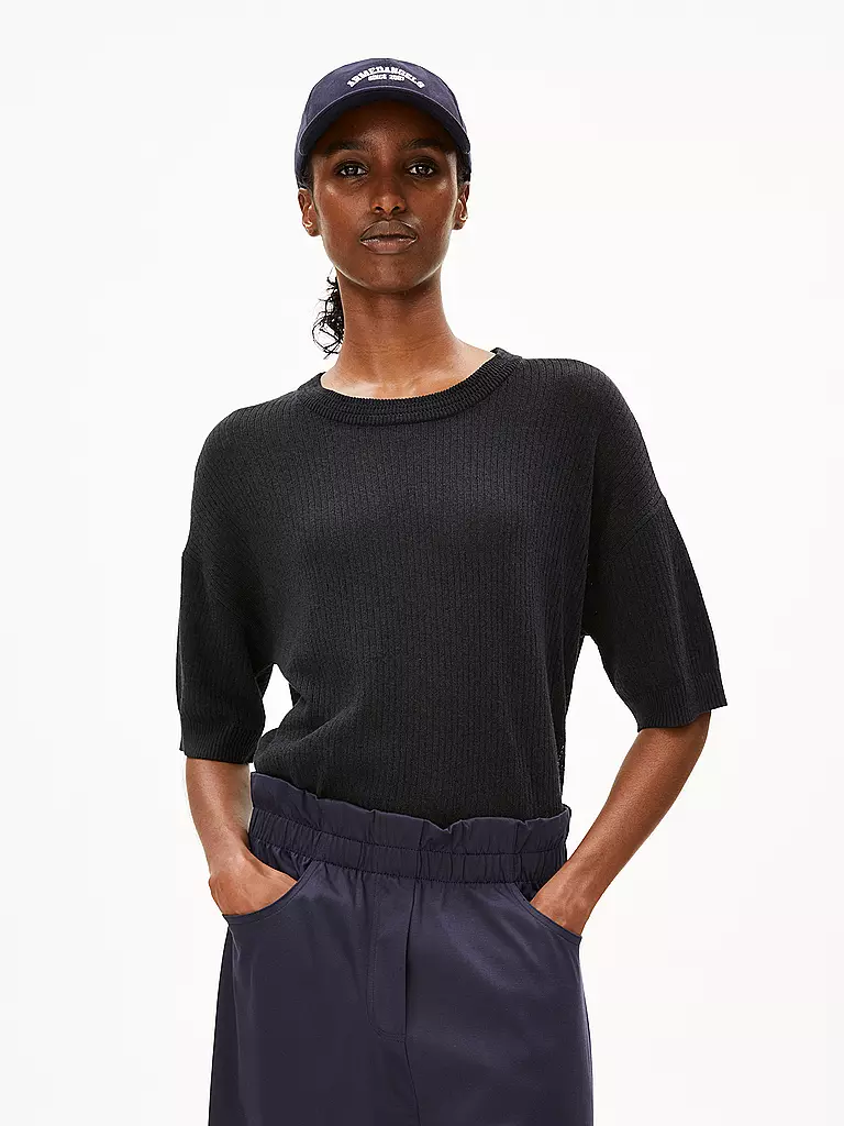 ARMEDANGELS | Pullover LIZAA LINO  | schwarz