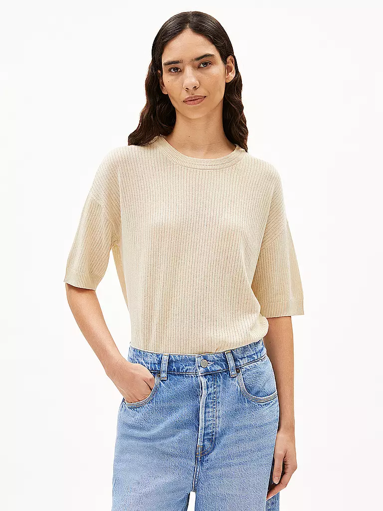 ARMEDANGELS | Pullover LIZAA LINO  | creme