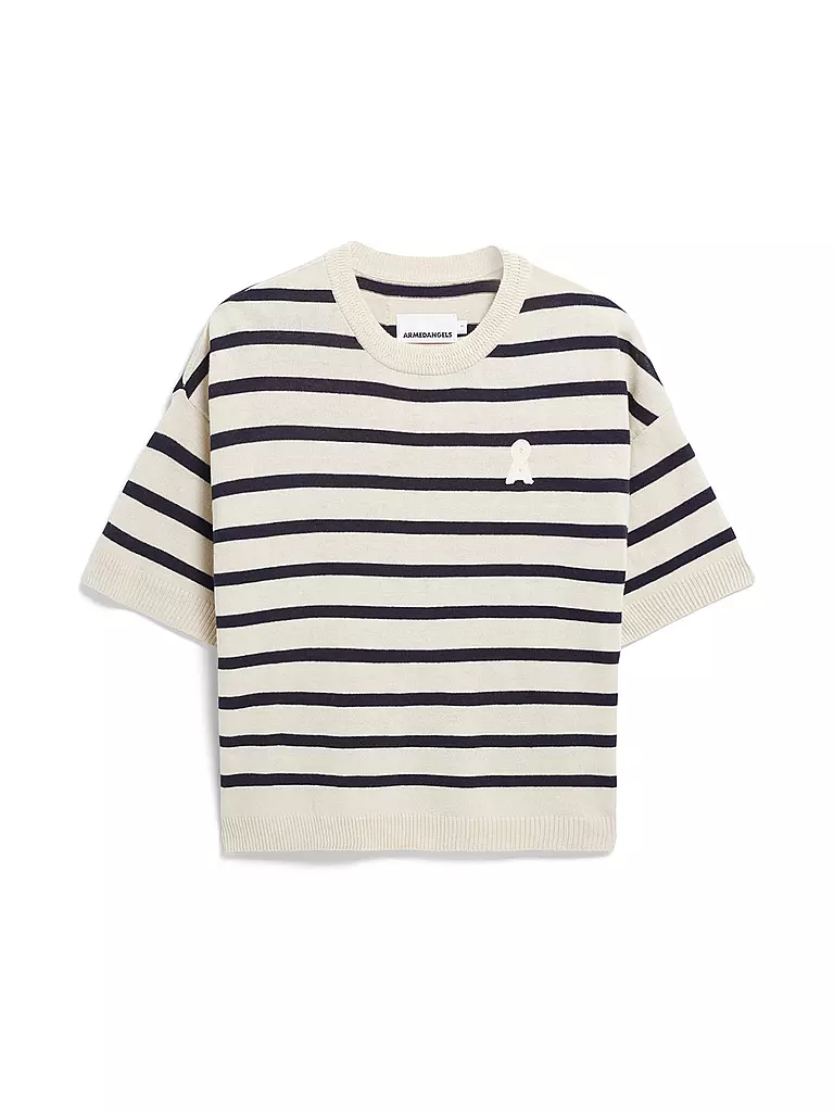 ARMEDANGELS | Pullover LIZAA LINO STRIPES | dunkelblau