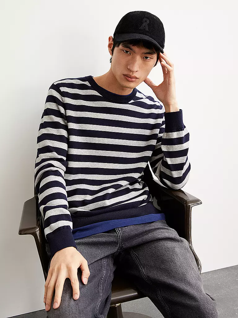 ARMEDANGELS | Pullover LOUKAA | blau