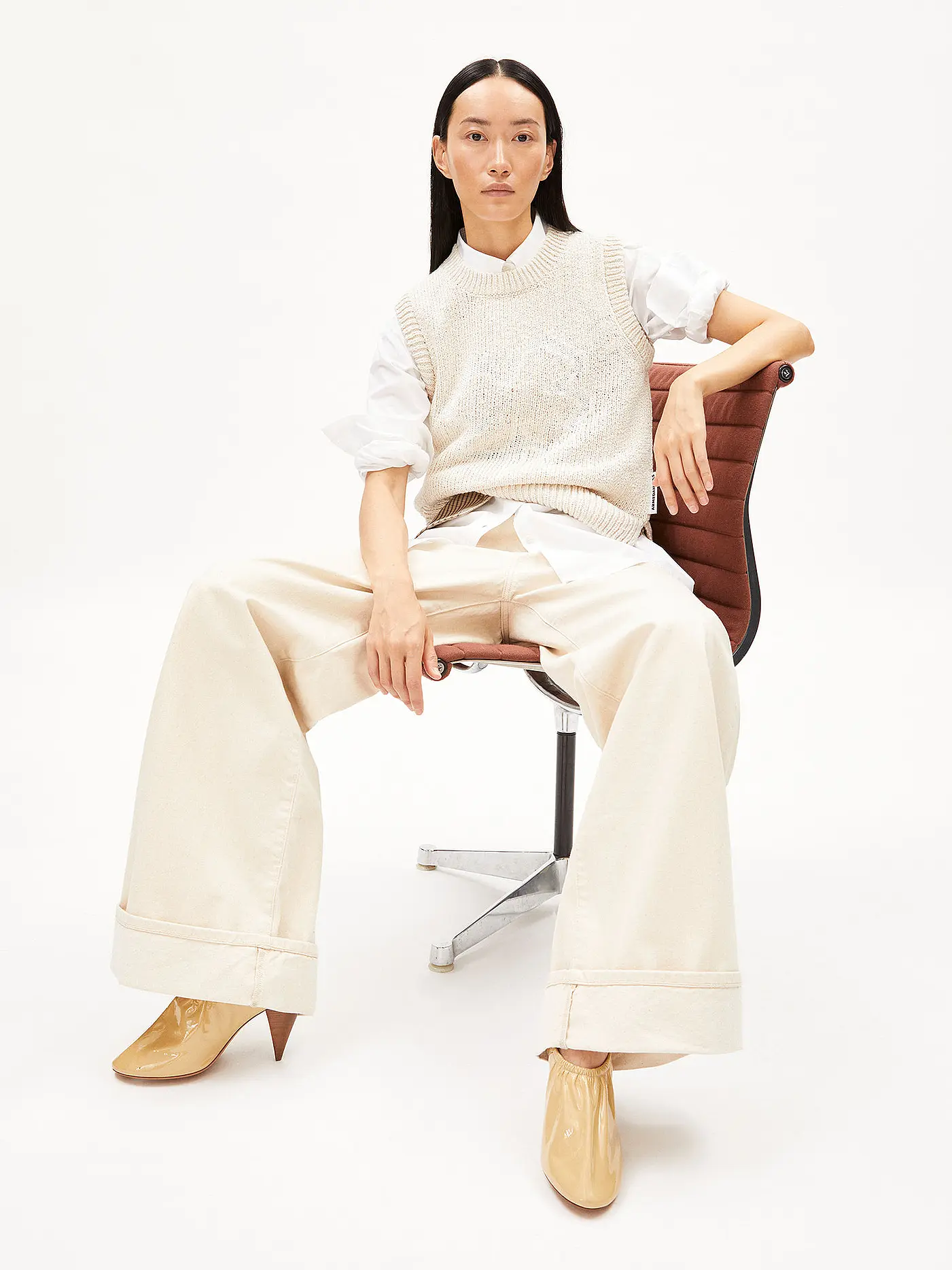 ARMEDANGELS | Pullunder TAARI | creme