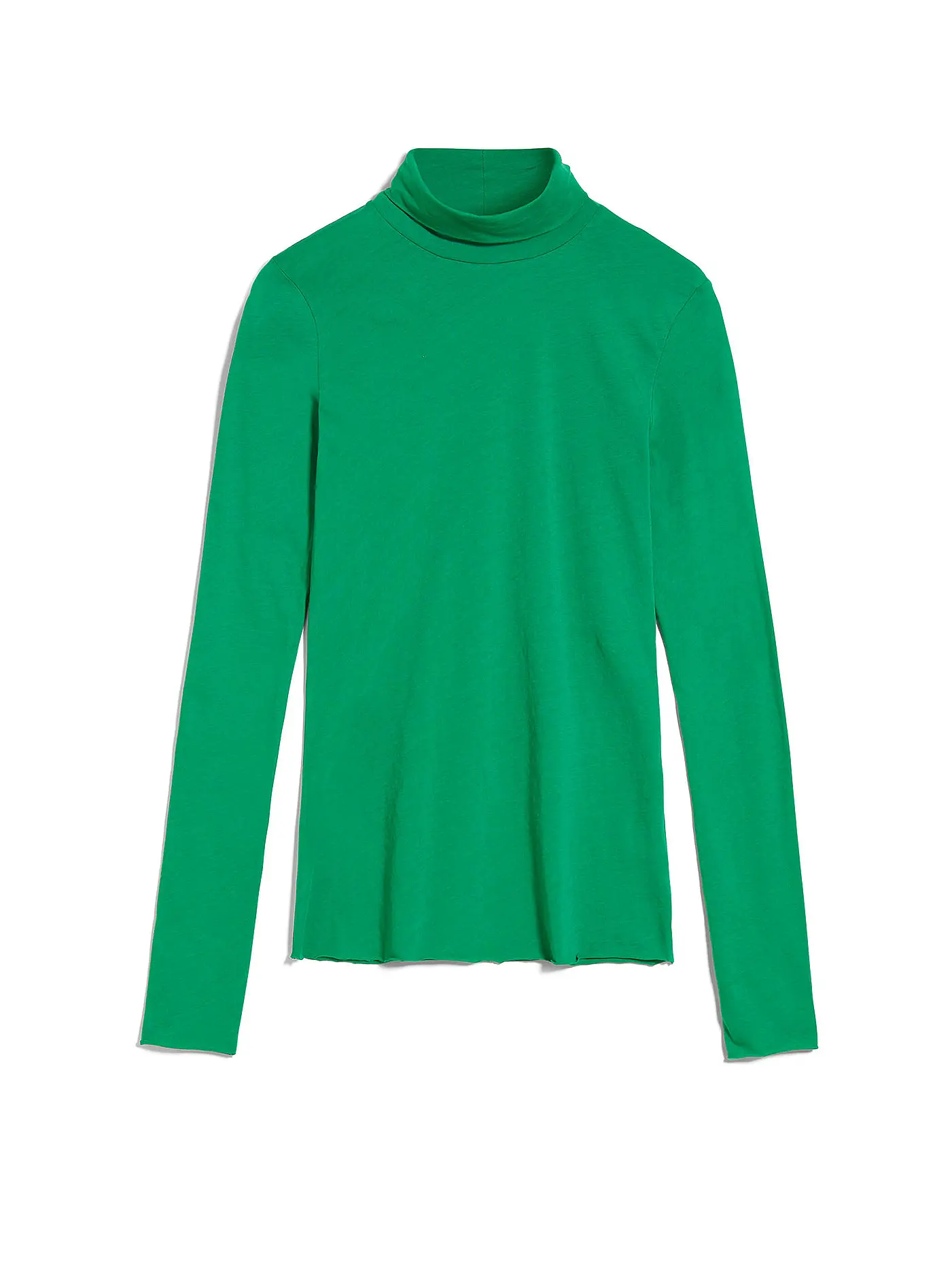 ARMEDANGELS | Rollkragenshirt MALANAA  | grün
