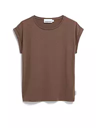 ARMEDANGELS | T-Shirt JILAANA  | braun