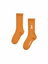 ARMEDANGELS | Socken SAAMUS BOLD space steel | orange