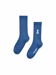 ARMEDANGELS | Socken SAAMUS BOLD space steel | blau