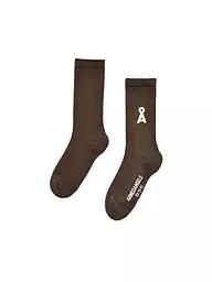 ARMEDANGELS | Socken SAAMUS BOLD whie | braun