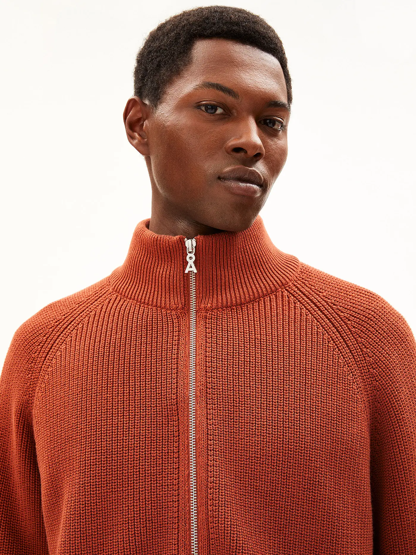 ARMEDANGELS | Strickjacke AARTYOM | orange