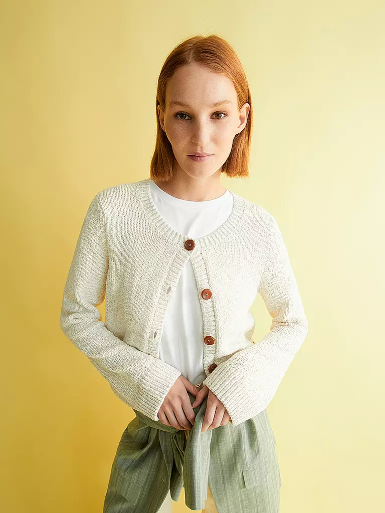 ARMEDANGELS | Strickjacke JAMIRAA | creme