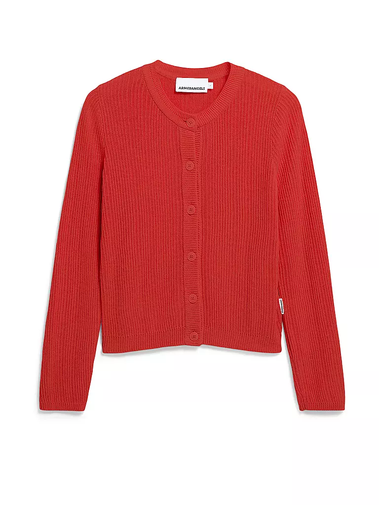 ARMEDANGELS | Strickjacke RICALAA | rot
