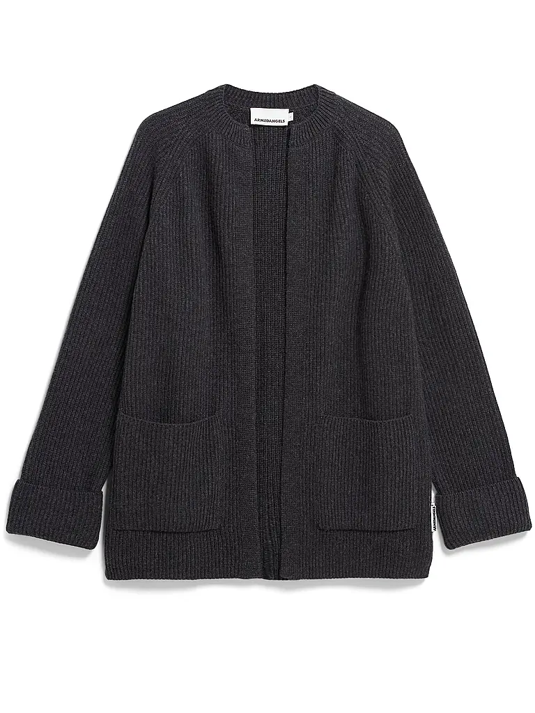 ARMEDANGELS | Strickjacke WARDAA | grau