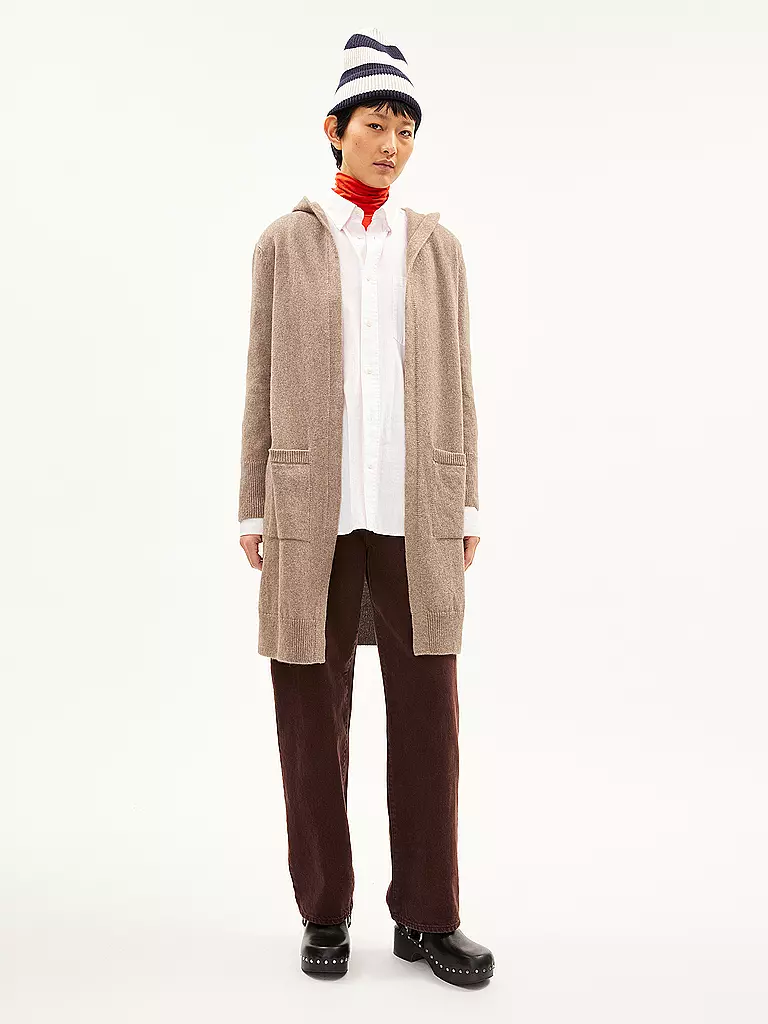 ARMEDANGELS | Strickjacke WARMAA | camel