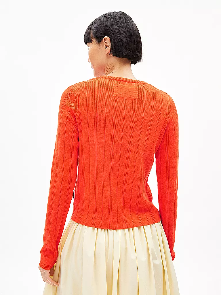 ARMEDANGELS | Strickjacke | orange