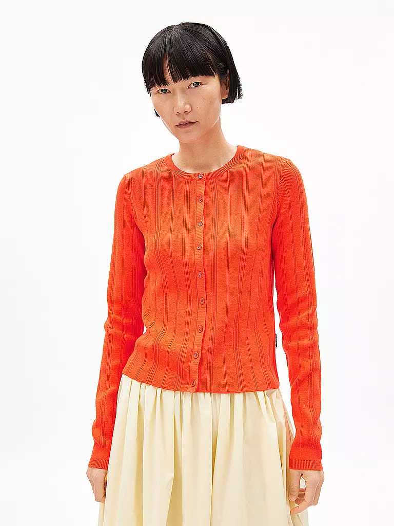 ARMEDANGELS | Strickjacke | orange