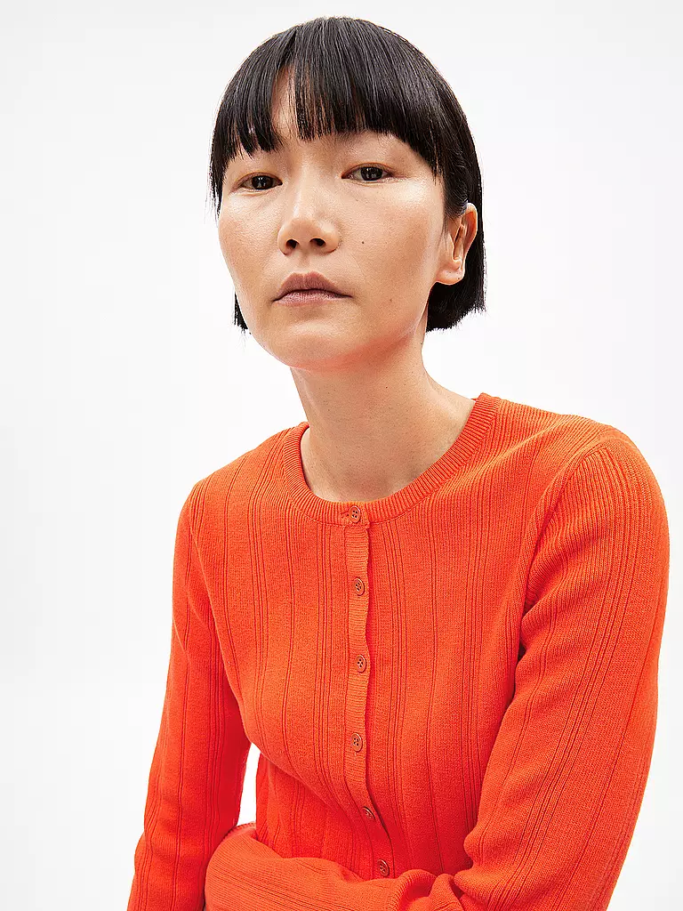 ARMEDANGELS | Strickjacke | orange