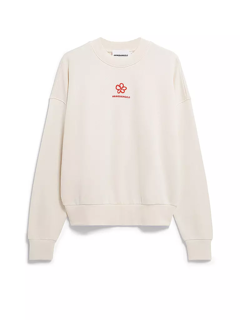 ARMEDANGELS | Sweater ALIZAA FLOWER  | creme