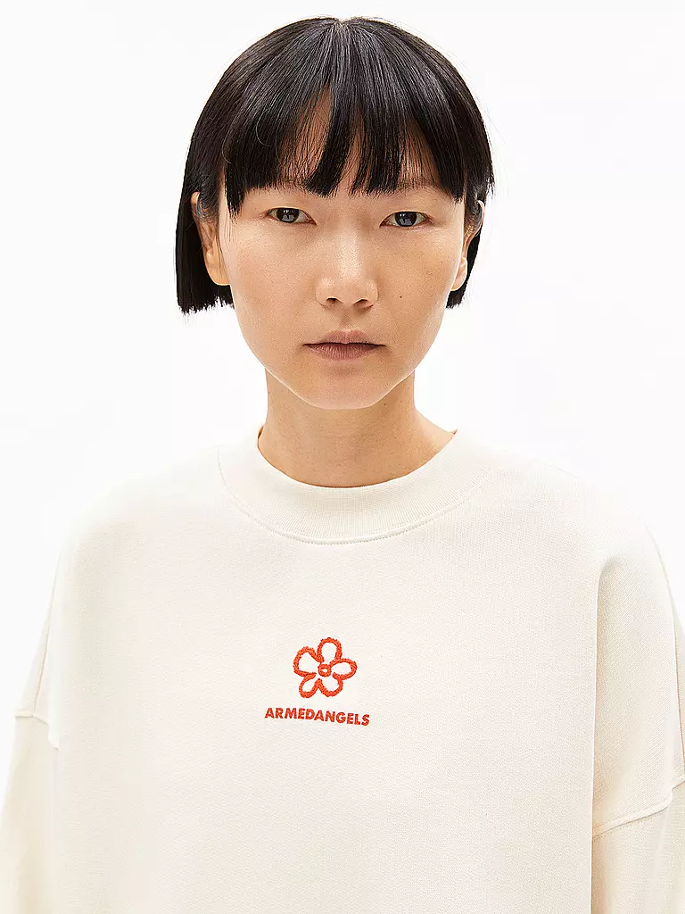 ARMEDANGELS | Sweater ALIZAA FLOWER | creme