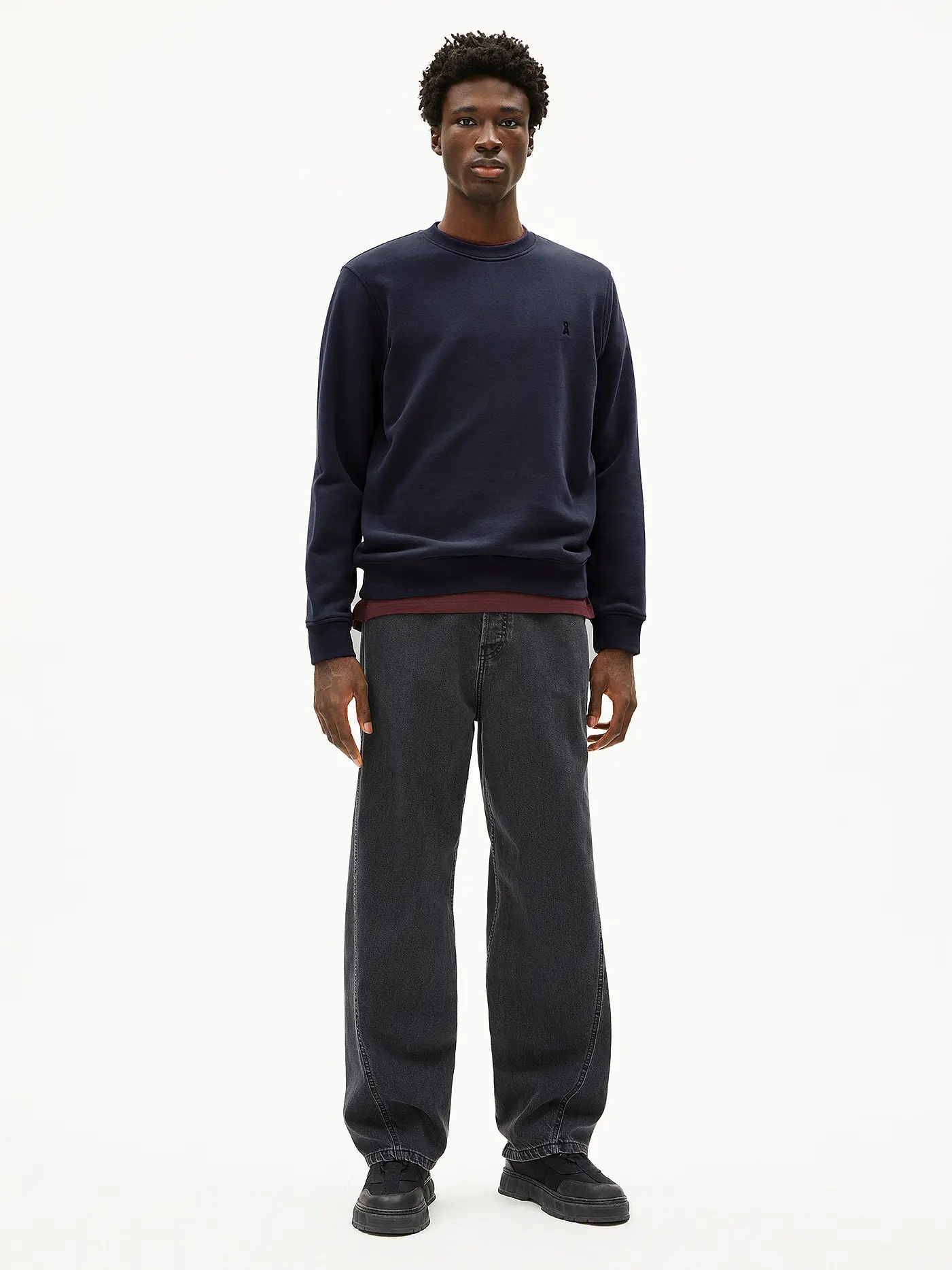 ARMEDANGELS | Sweater BAARO LOOP  | dunkelblau