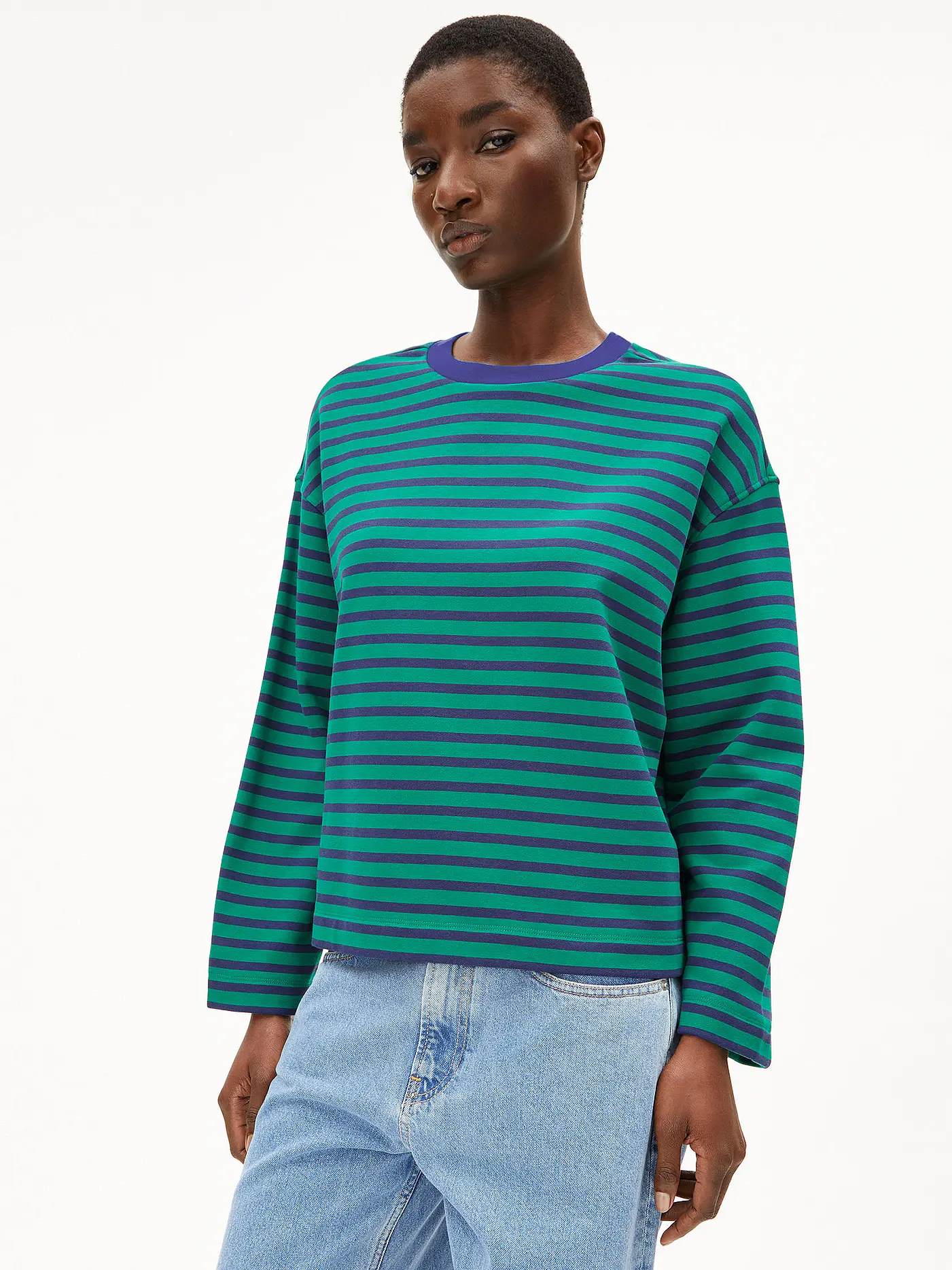 ARMEDANGELS | Sweater FRANKAA | grün