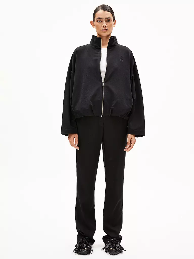 ARMEDANGELS | Sweatjacke SANCHAA | schwarz