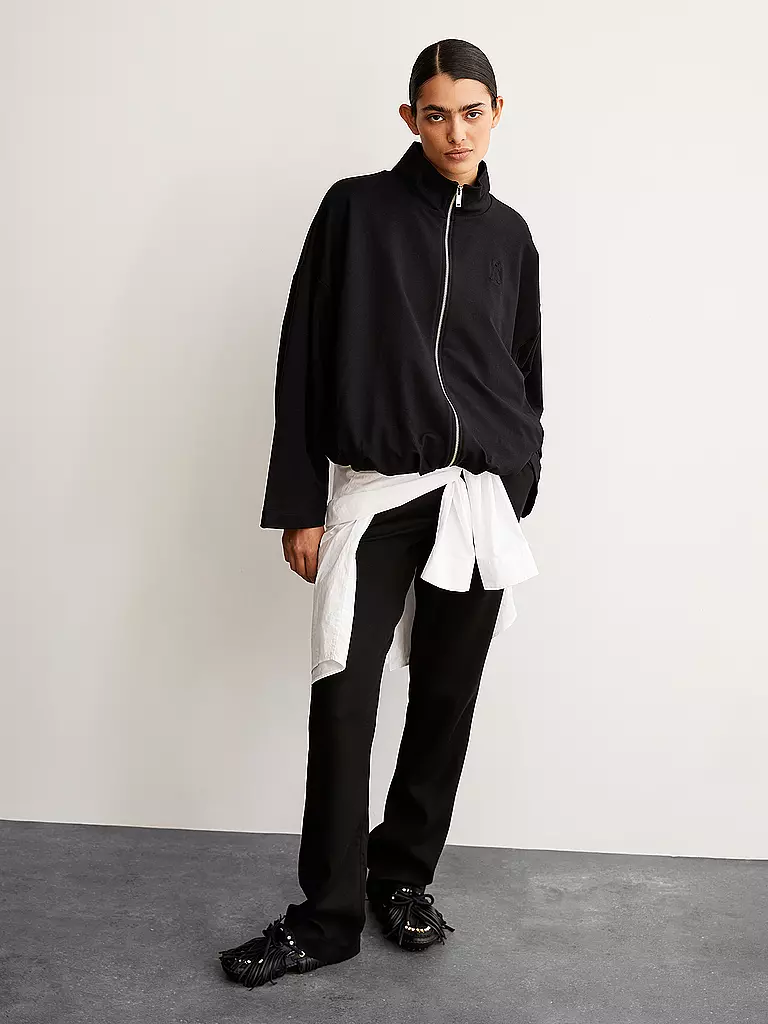ARMEDANGELS | Sweatjacke SANCHAA | schwarz