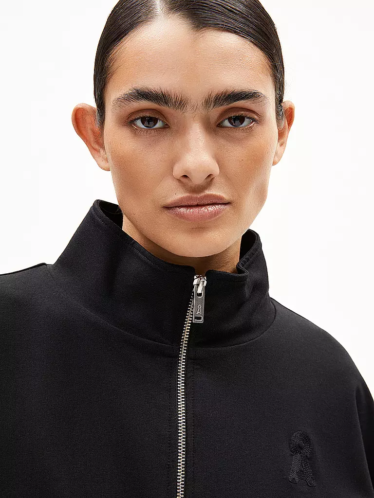 ARMEDANGELS | Sweatjacke SANCHAA | schwarz