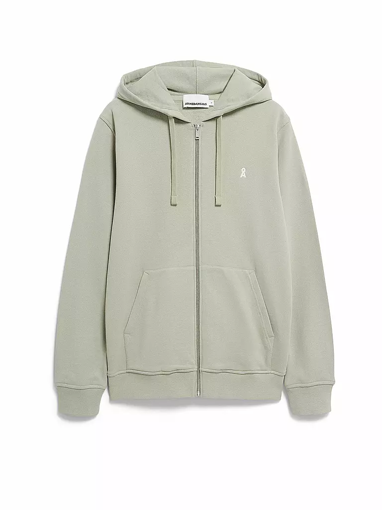 ARMEDANGELS | Sweatjacke SAROMIAAN | hellgrün