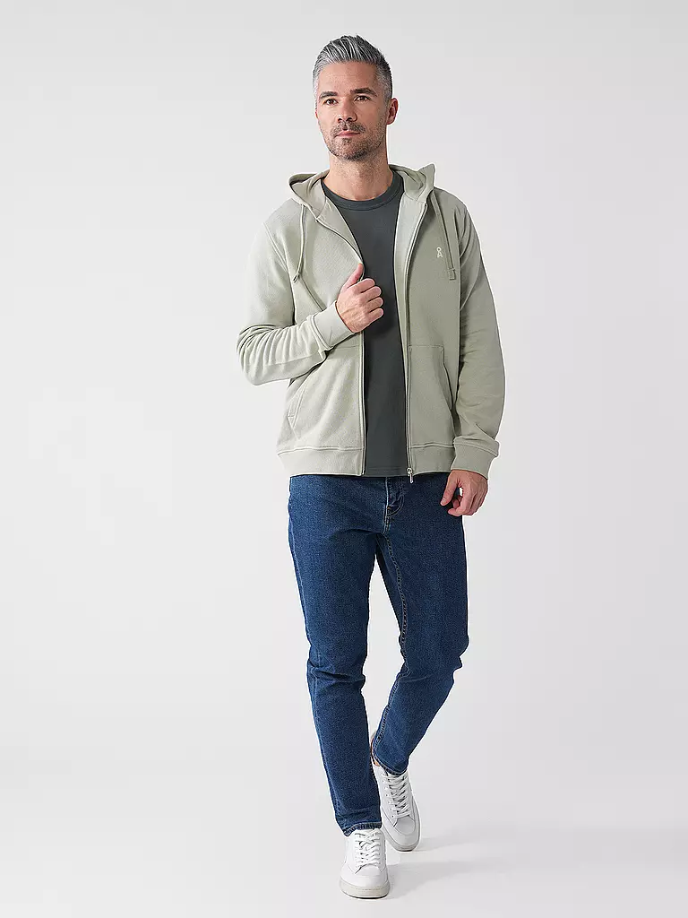 ARMEDANGELS | Sweatjacke SAROMIAAN | hellgrün