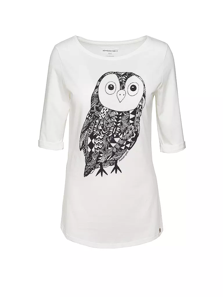 ARMEDANGELS | T-Shirt "June Night Owl" | weiß