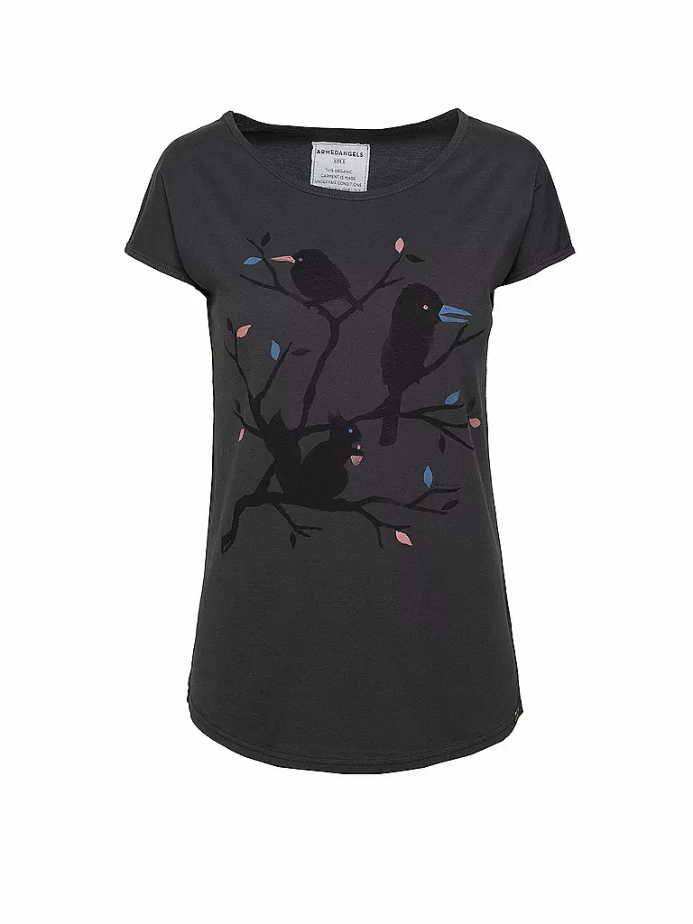 ARMEDANGELS | T-Shirt "Scarlett Three Friends" | schwarz
