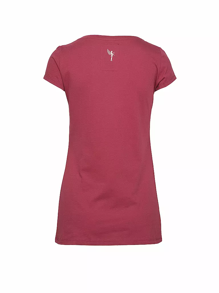ARMEDANGELS | T-Shirt "Uma Nordic Deer" | rot