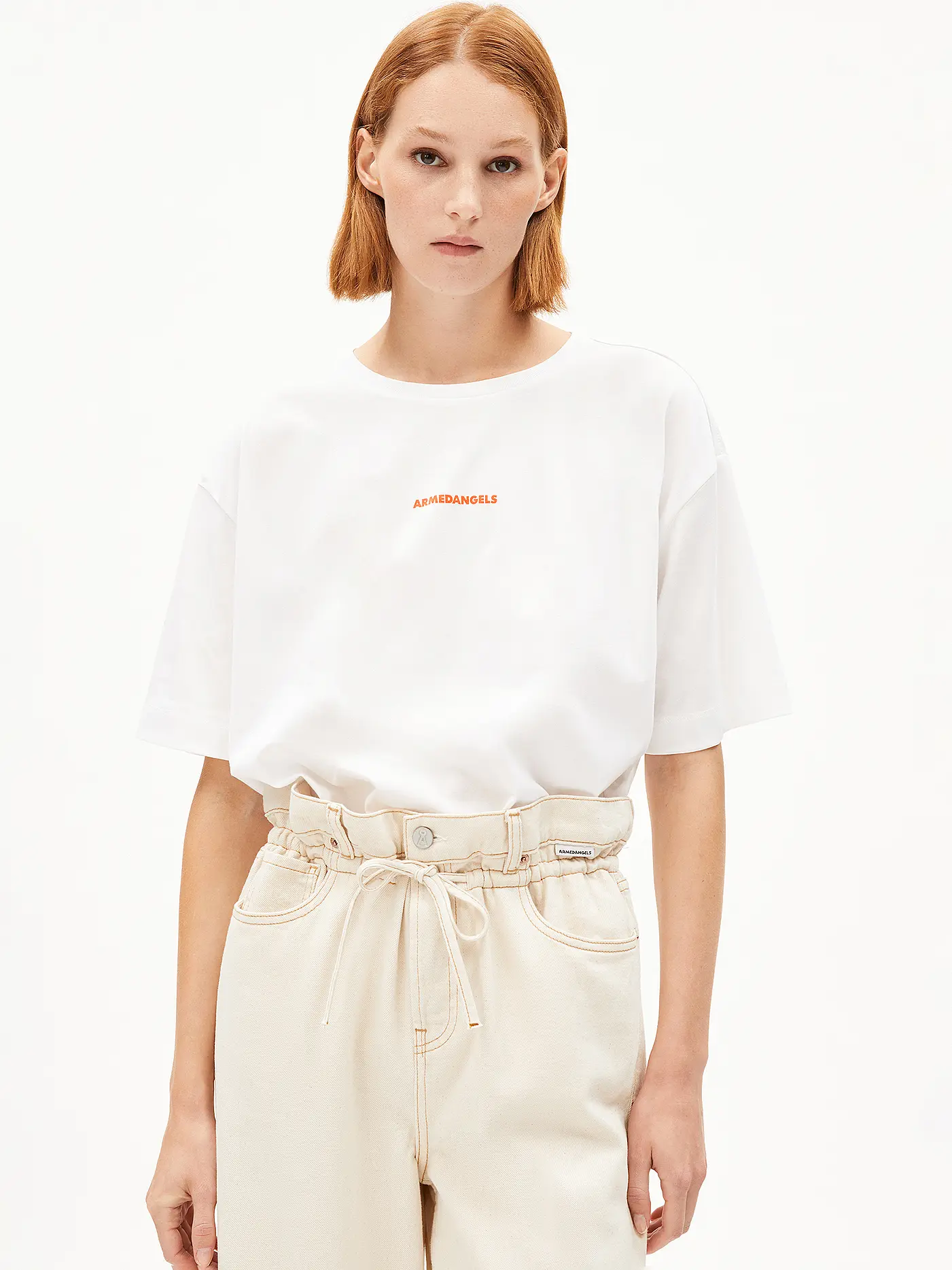 ARMEDANGELS | T-Shirt  | weiss