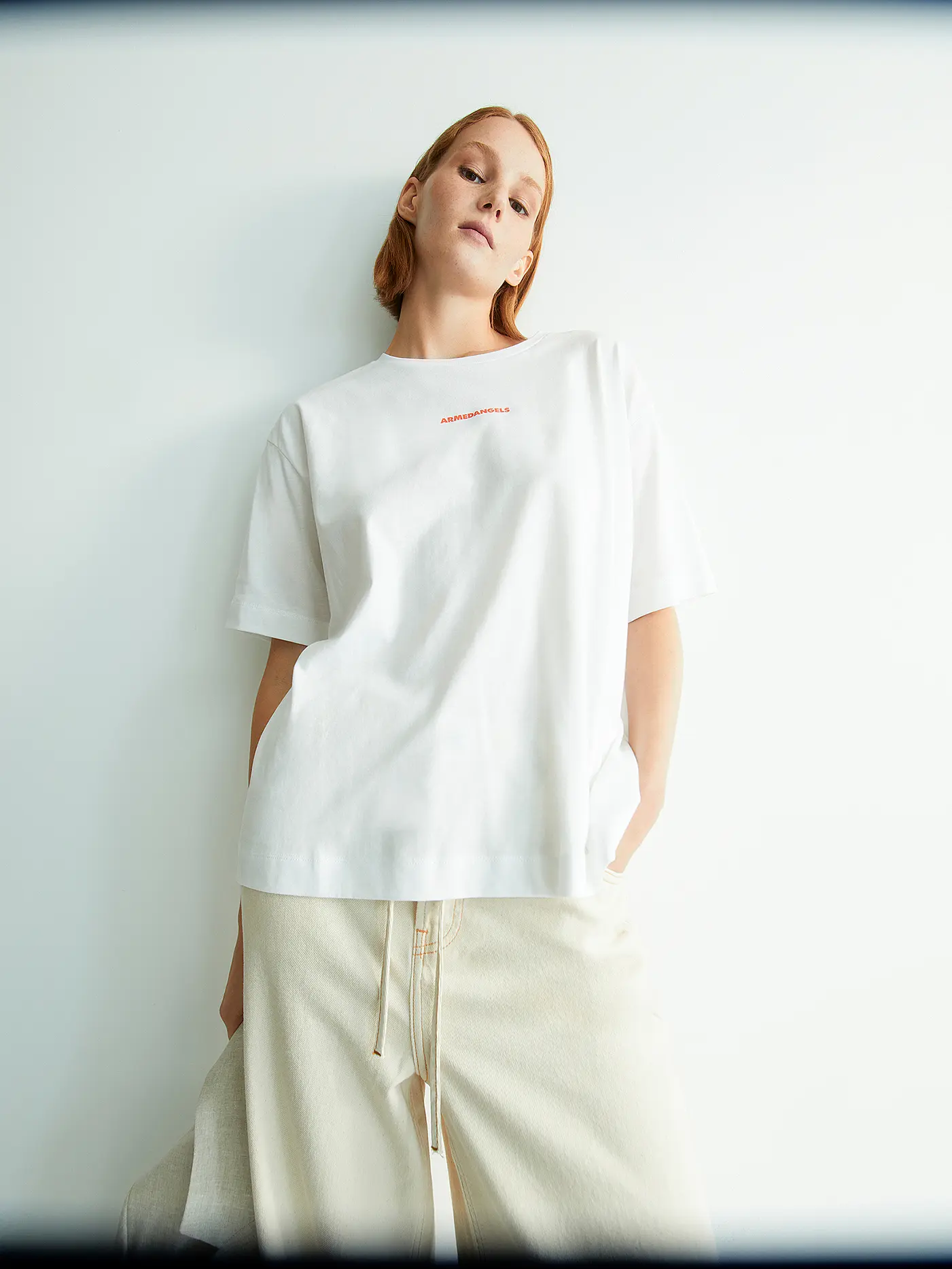ARMEDANGELS | T-Shirt  | weiss