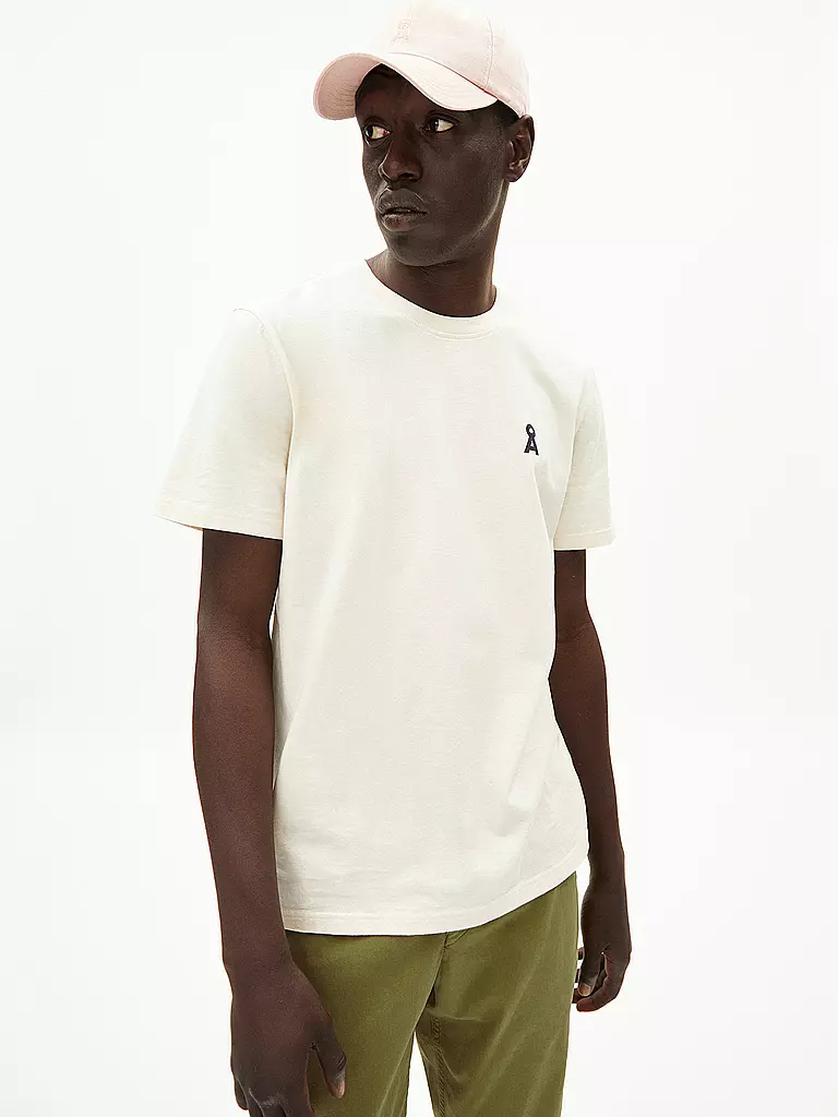 ARMEDANGELS | T-Shirt AADON REBEL PROJECT | creme