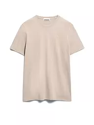 ARMEDANGELS | T-Shirt AADONI COLLEGE EBRO | beige