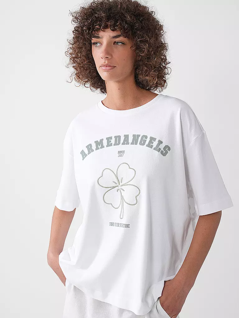 ARMEDANGELS | T-Shirt GIANNAA | lila