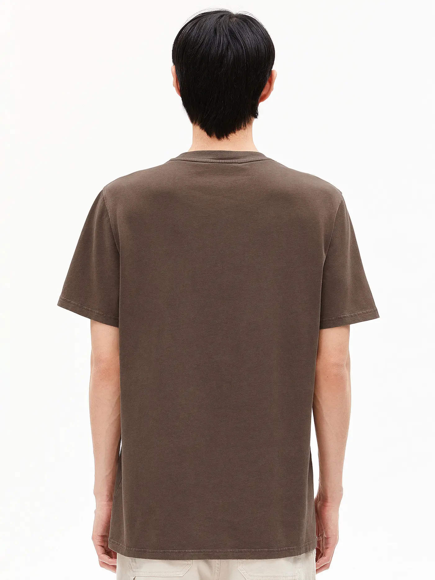 ARMEDANGELS | T-Shirt ICONIC  MAARKOS  | braun